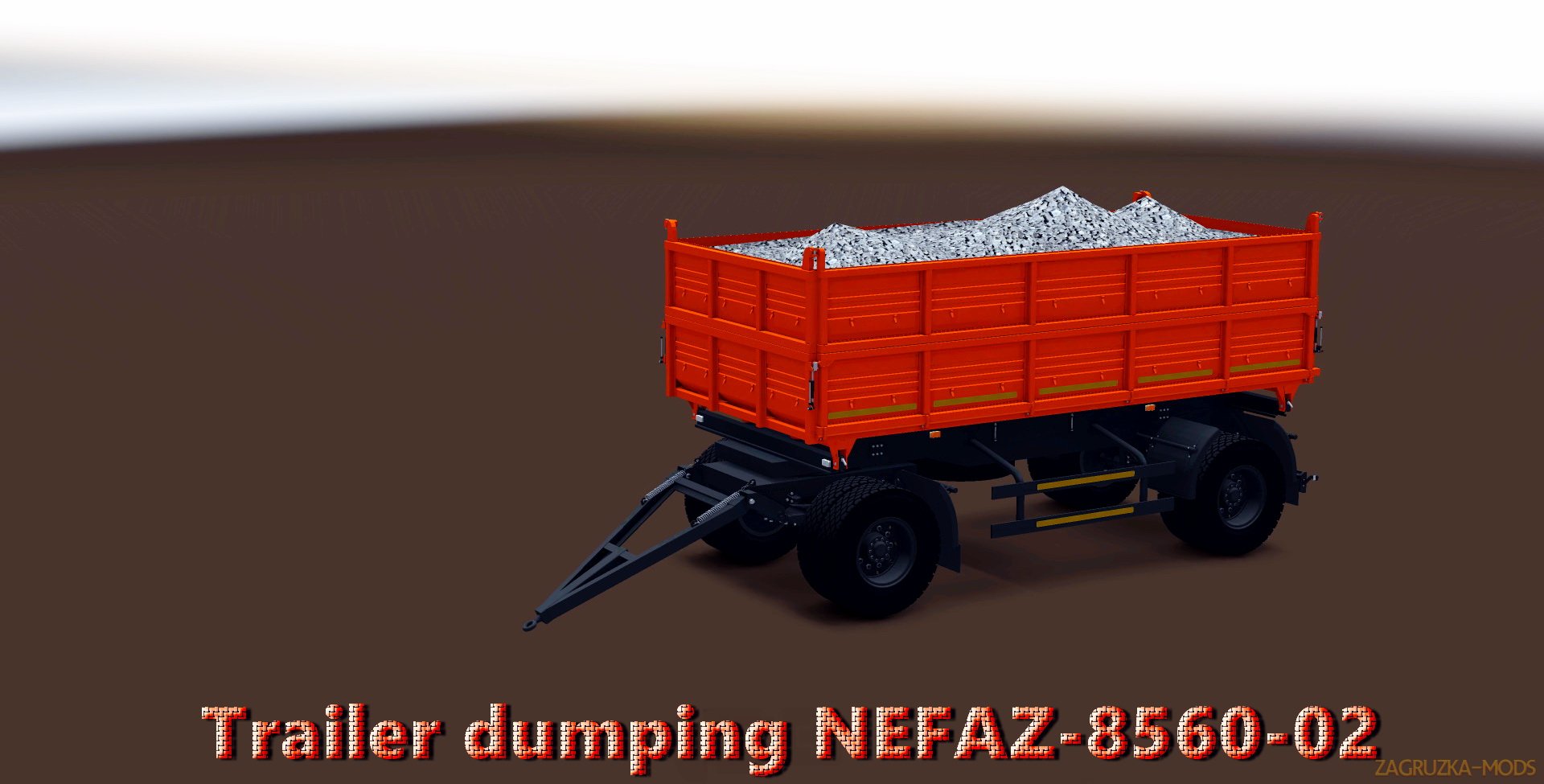 Trailer dumping NEFAZ-8560-02 v1.0 (1.27.x) for ETS 2