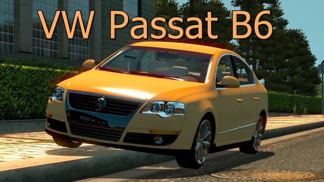 Volkswagen Passat B6 + Interior v1.8 (Updated) (1.27.x) for ETS 2