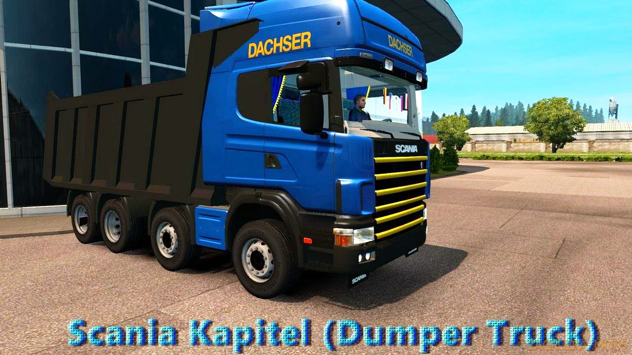 Scania Kapitel (Dumper Truck) v1.0 (1.27.x) for ETS 2