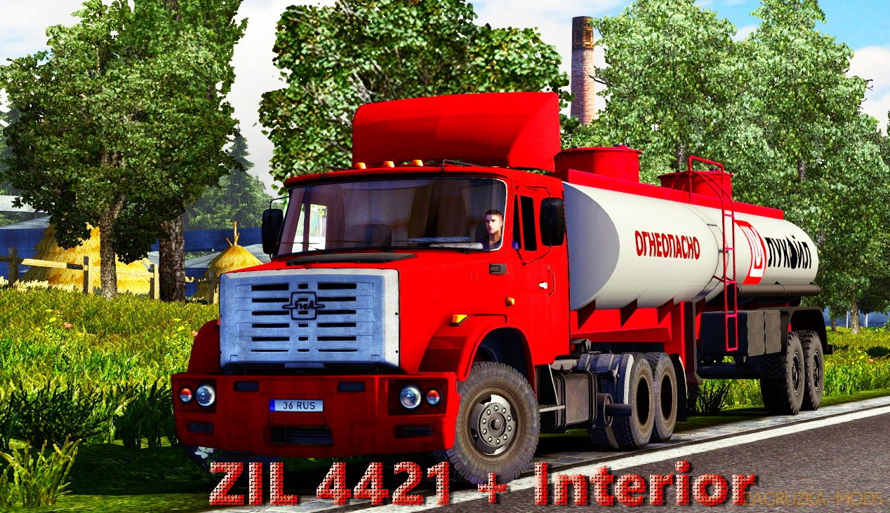 ZIL 4421 + Interior v1.0 (1.27.x) for ETS 2