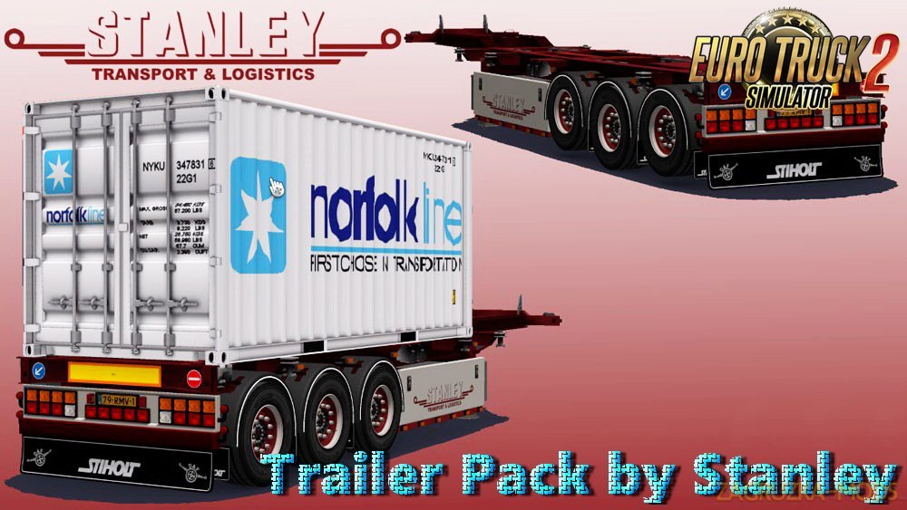 Trailer Pack v2.0 by Stanley (1.27.x) for ETS 2