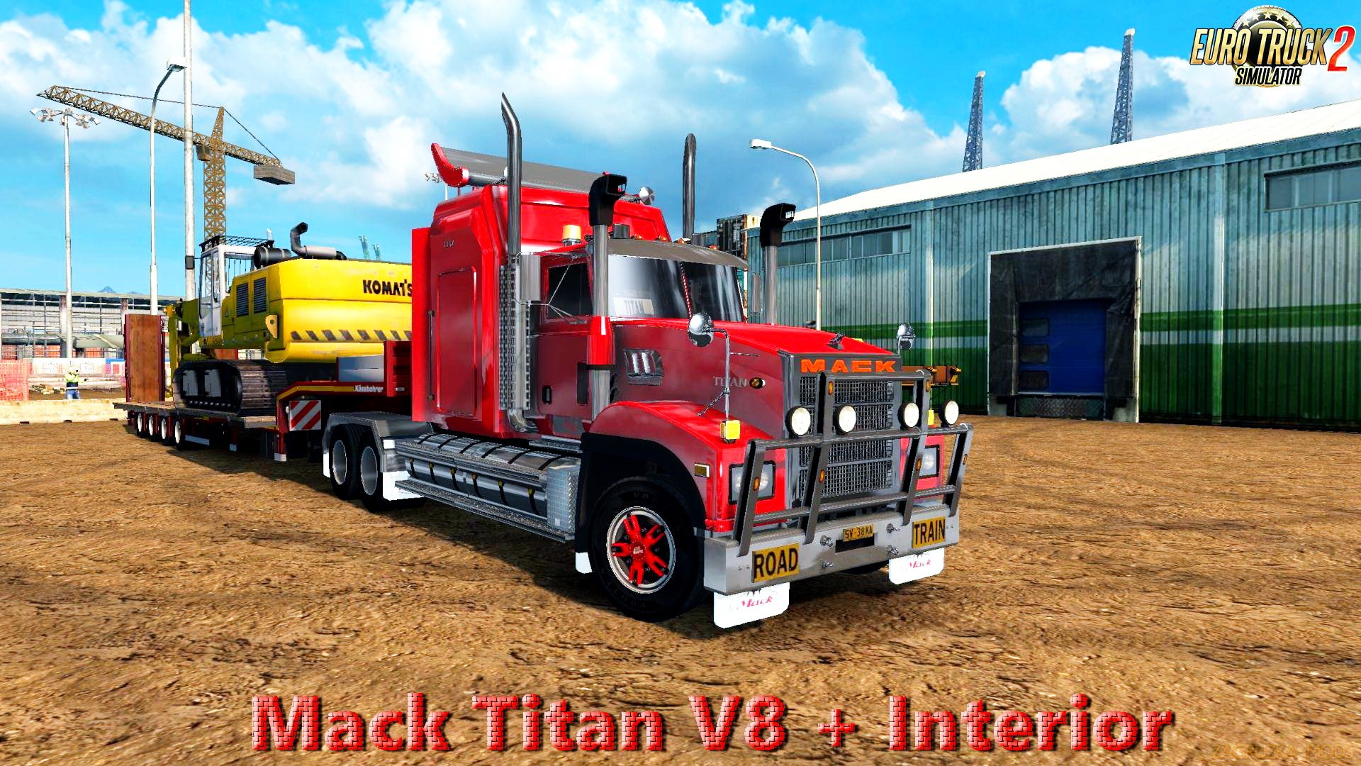 Mack Titan V8 + Interior v1.0 (Updated) (1.27.x) for ETS 2