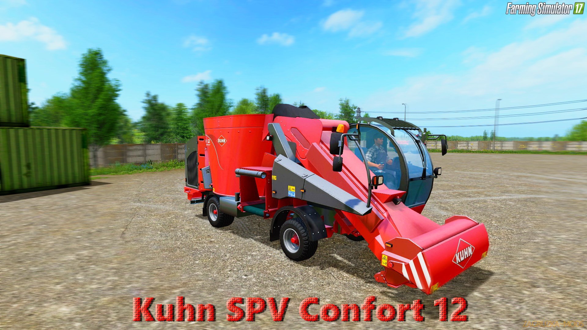 Kuhn SPV Confort 12 v3.6.2.2 for FS 17