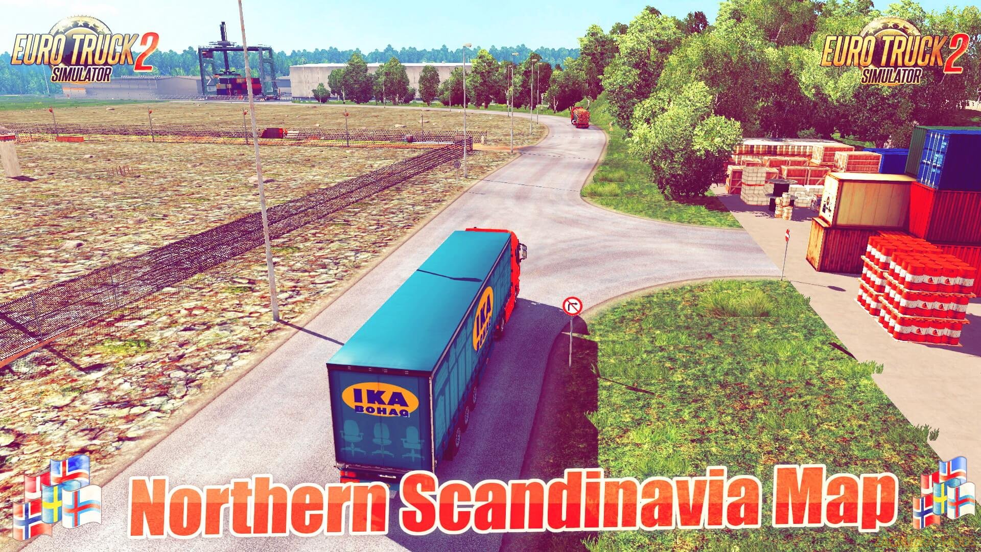 Northern Scandinavia Map v0.99.5 (1.28.x) for ETS 2