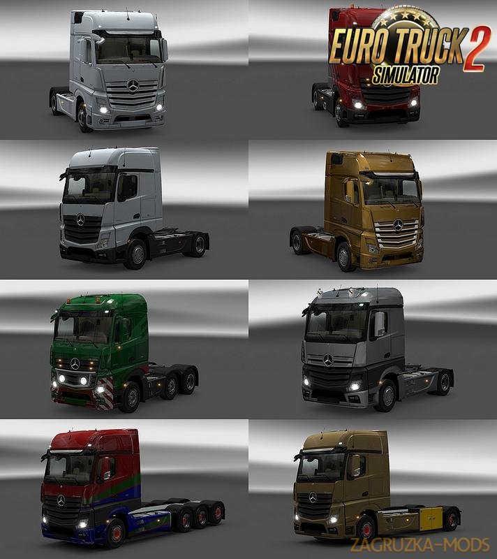 New Actros Plastic Parts and More [1.27.x]