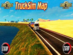 TruckSim Map v6.6 [1.27.x]