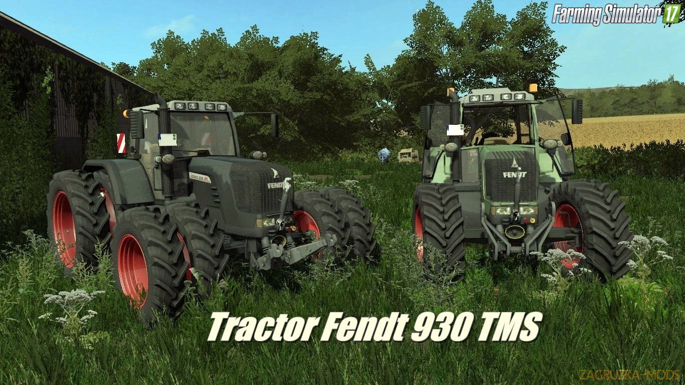 Tractor Fendt 930 TMS for Fs17
