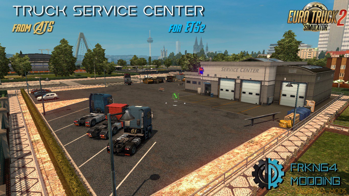 Truck Service Center v1.4  by Frkn64 Modding