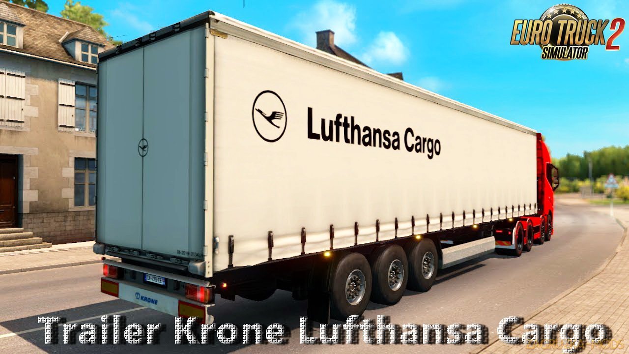 Trailer Krone Lufthansa Cargo v1.0 by Nikola (1.27.x) for ETS 2 Trailer Krone Lufthansa Cargo v1.0 by Nikola (1.27.x) for ETS 2