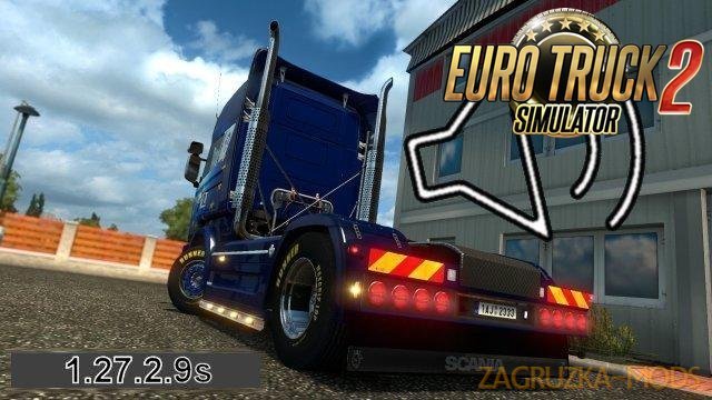 Scania R, Streamline V8 Open Exhaust New Sound-part2 [1.27.x]