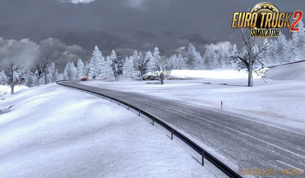 New Realistic Winter Mod v 1.0 for Ets2