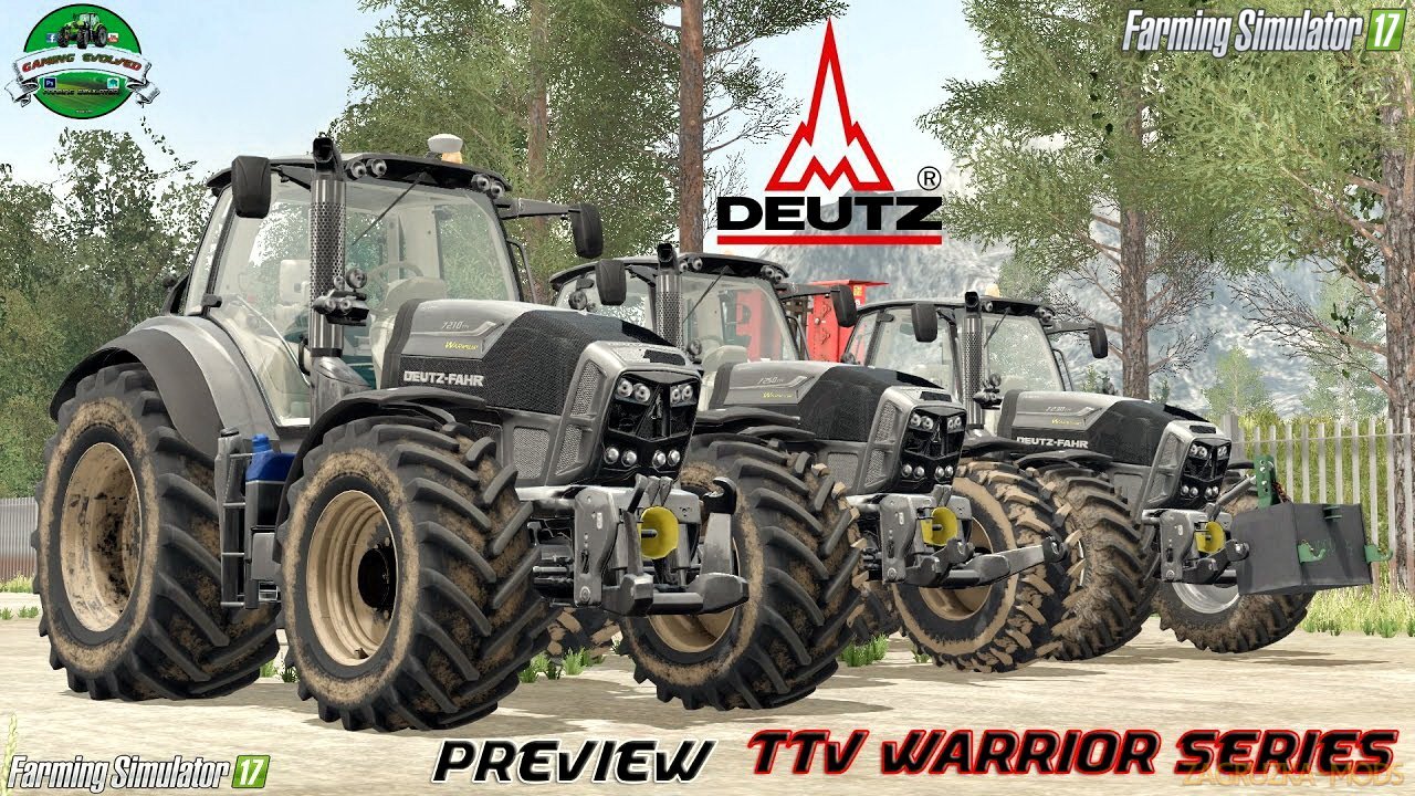 Deutz-Fahr TTV 72xx Series Warrior v5.4.1 for FS 17