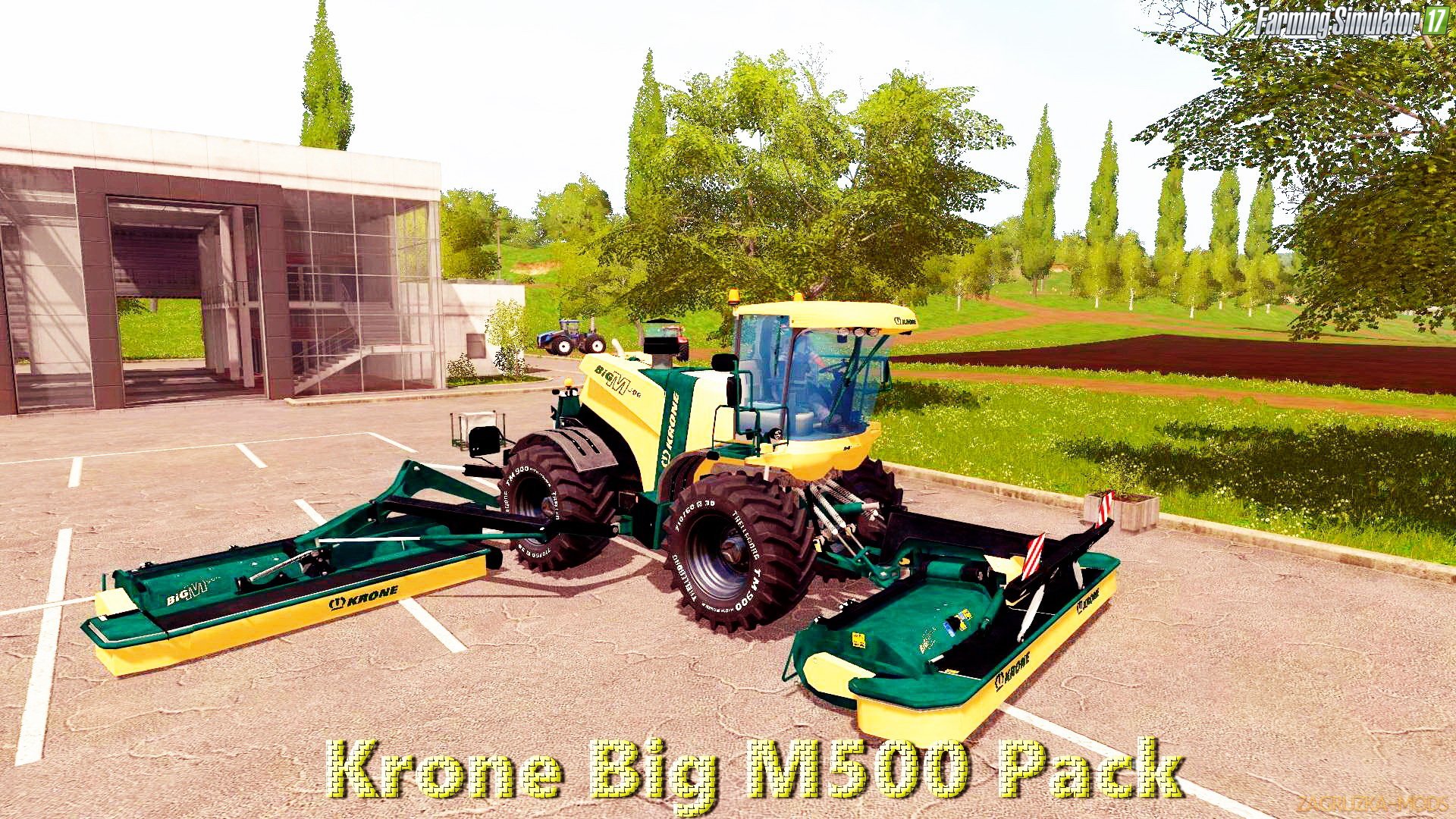 Krone Big M500 Pack v3.0 for FS 17