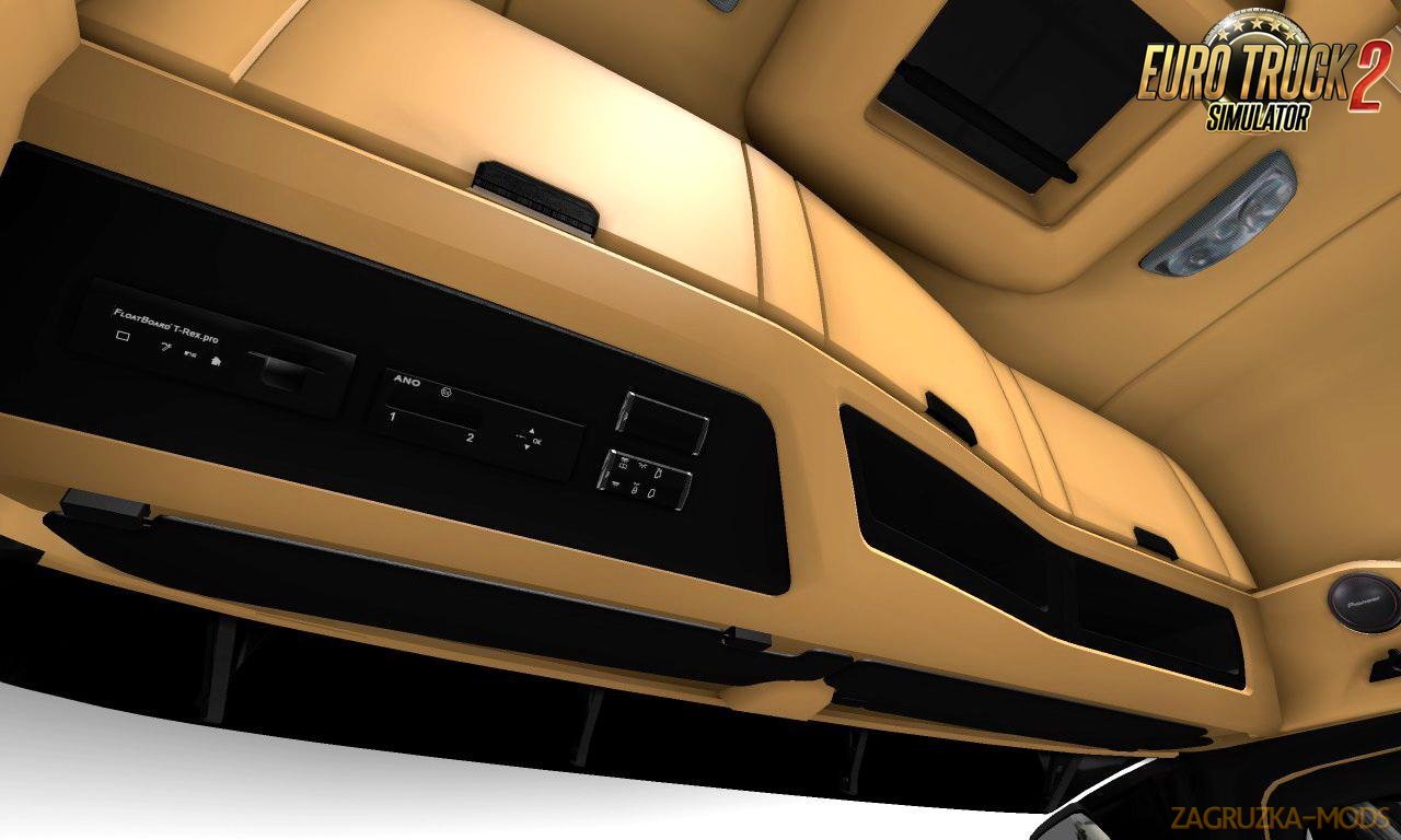 The luxury interior for Mercedes-Benz New Actros [1.27.x]