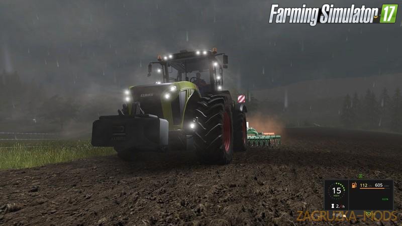 Claas Xerion with Kaweco Double Twin Shift v1.1.7.0 for Fs17