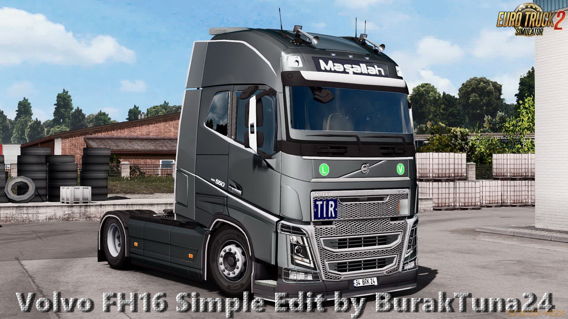 Volvo FH16 Simple Edit v1.0 by BurakTuna24 (1.27.x) for ETS 2