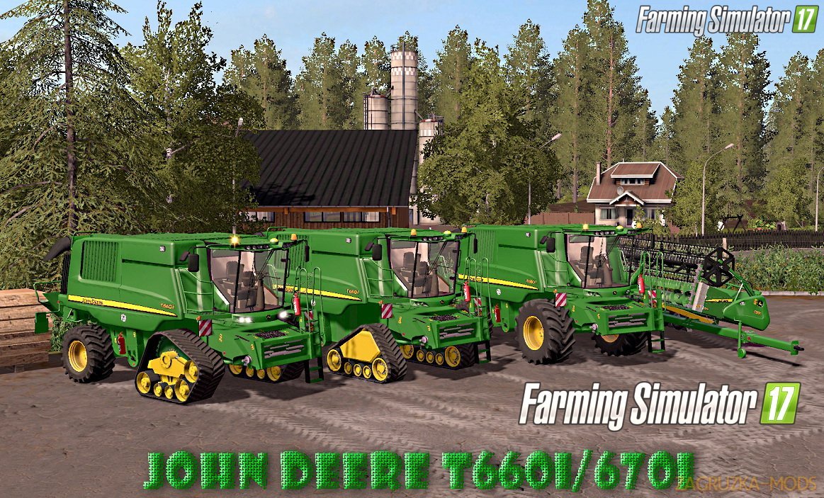 John Deere T660i/T670i v4.0 for FS 17