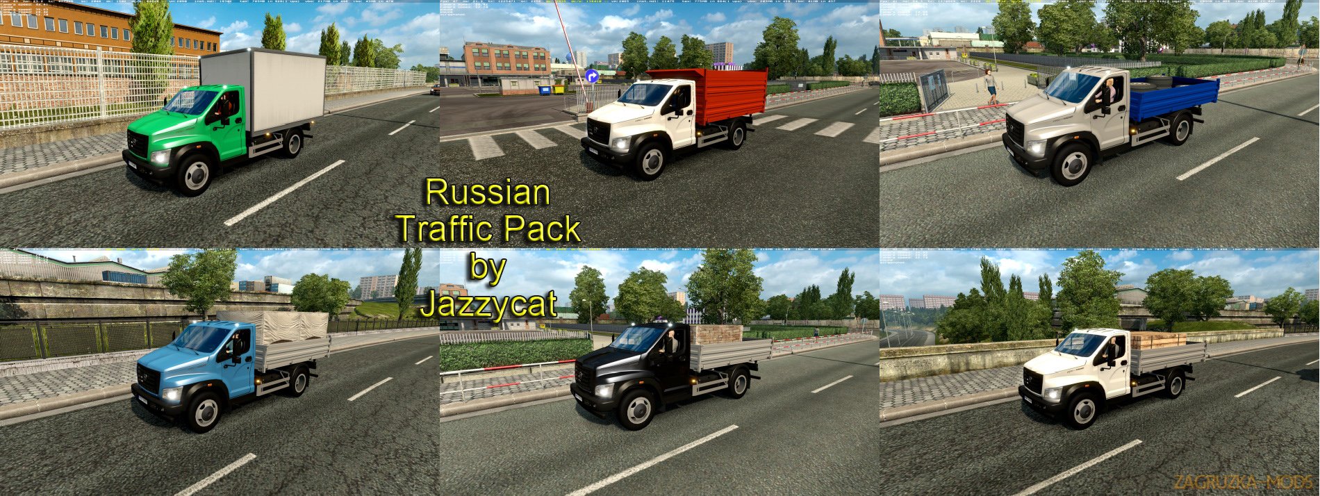 Russian Traffic Pack v2.1 by Jazzycat