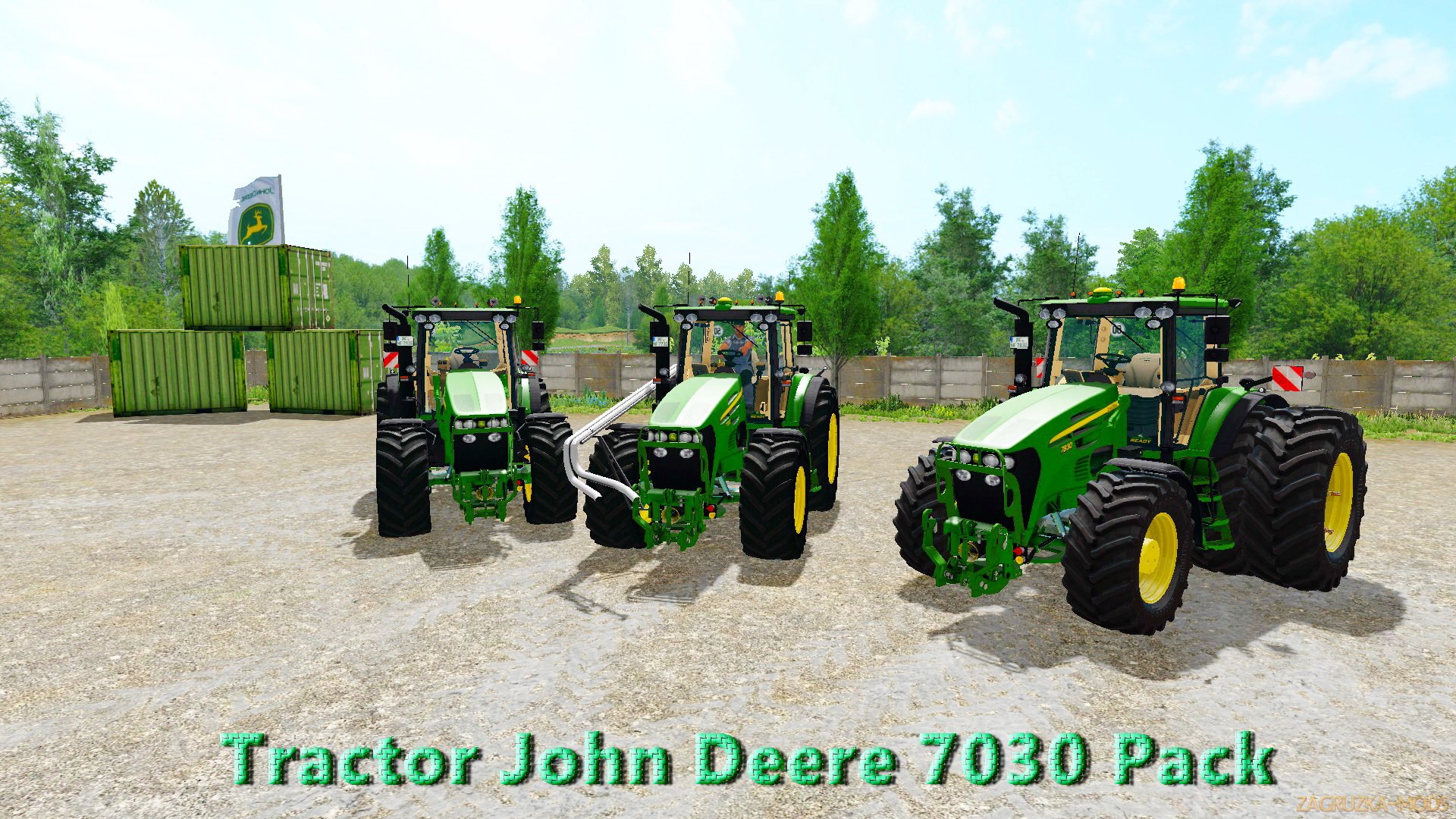 John Deere 7030 Pack v1.0 for FS 17