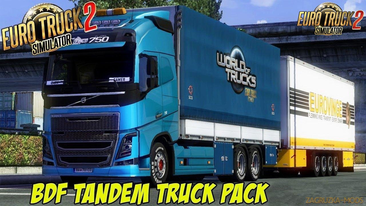 BDF Tandem Truck Pack v85.7 [1.28.x]