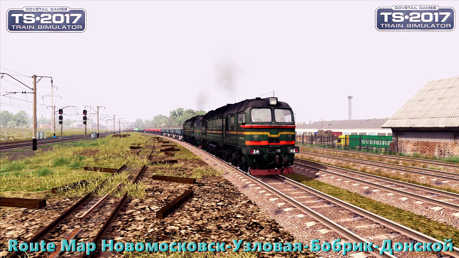 Route Map Новомосковск-Узловая-Бобрик-Донской v2.5 for TS 2017