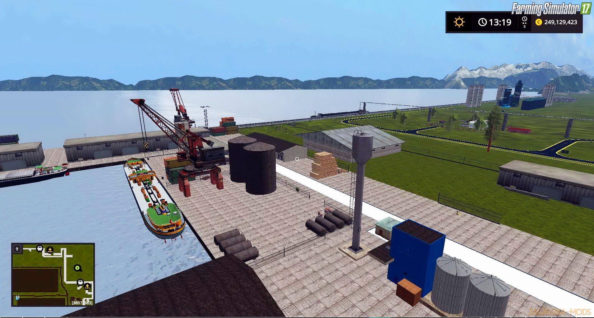 City from Vaszics Map v1.0 for FS 17