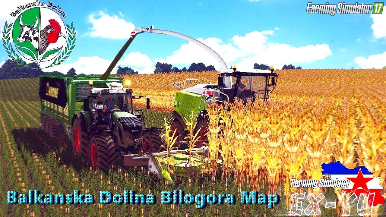 Balkanska Dolina Bilogora Map v2.0 for FS 17