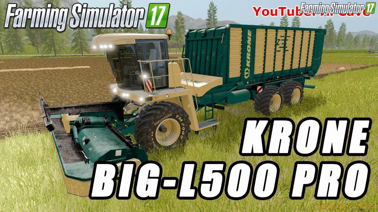 Krone Big-L500 Pro Mower V1.0.0.1 for FS 17