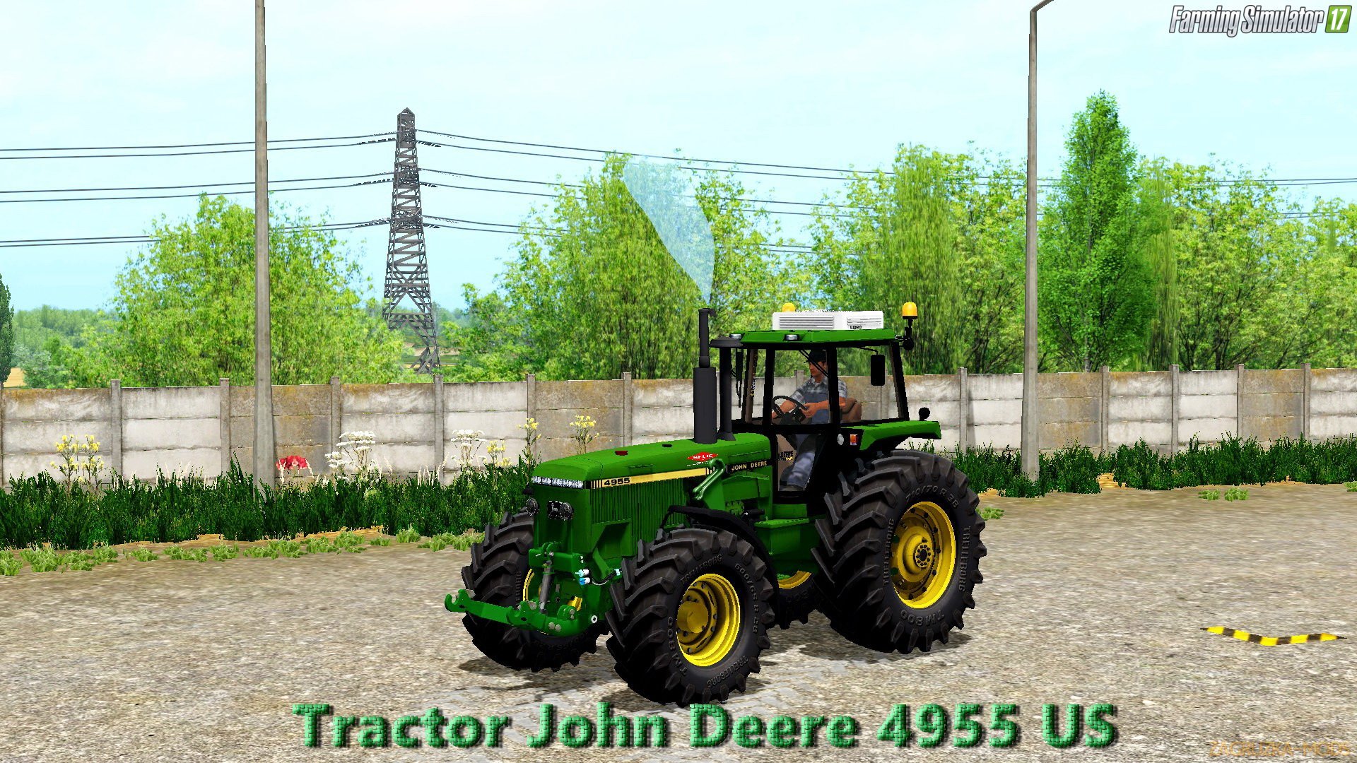 John Deere 4955 US v1.0 for FS 17