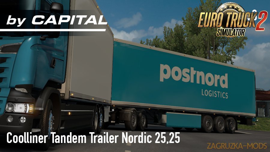 Tandem Nordic Trailer (25,25) v3.0 -ByCapital