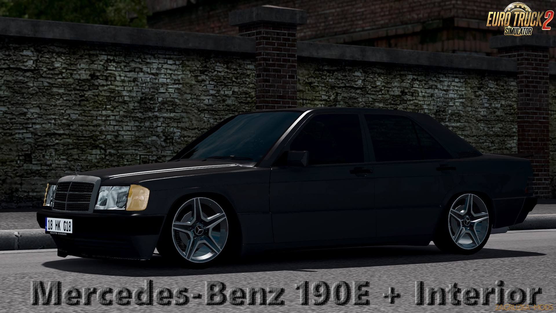Mercedes-Benz 190E + Interior v1.0 (1.28.x) for ETS 2