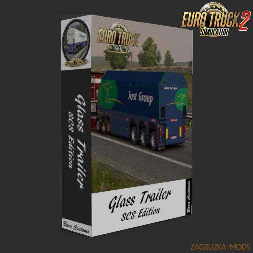 SCS Glass Trailer Reworked V1.28 (Update)