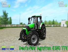 Deutz-Fahr Agrotron 6190 TTV v4.0 for FS 17