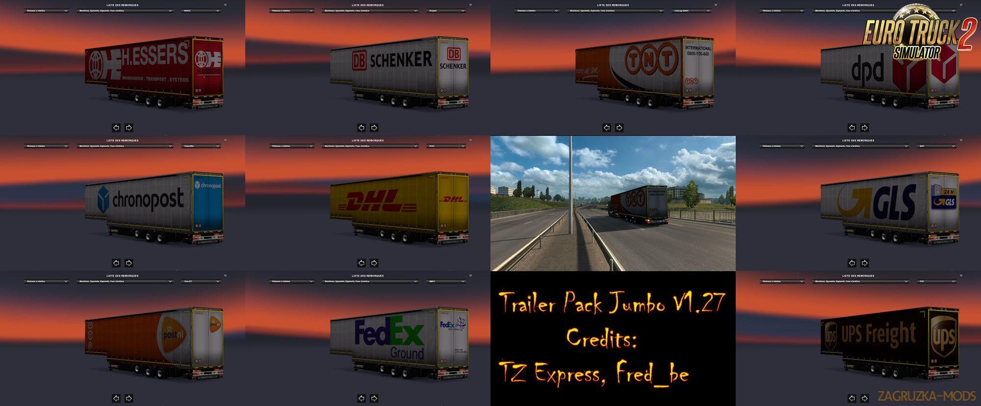 Trailer Pack Jumbo v1.28 (Replace)