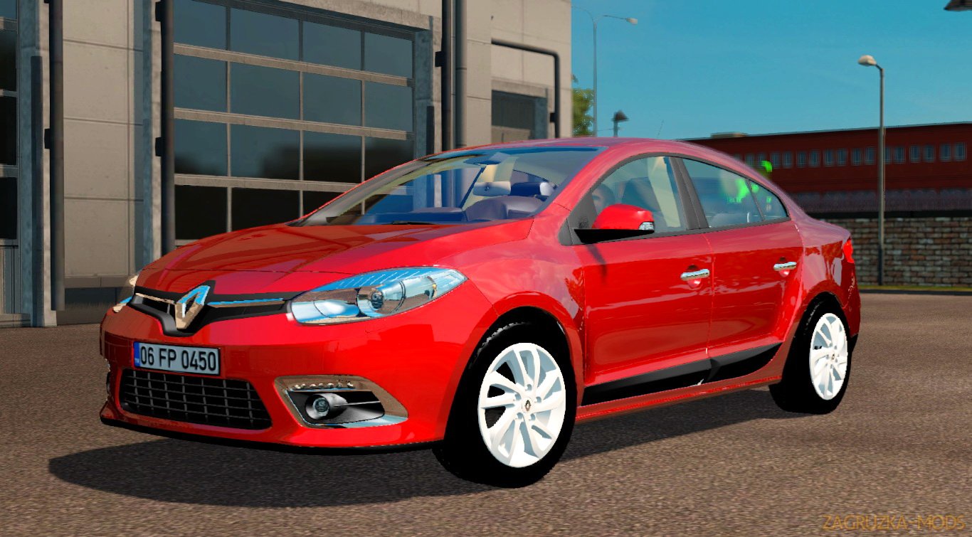 Renault Fluence + Interior v1.0 (1.28.x) for ETS 2