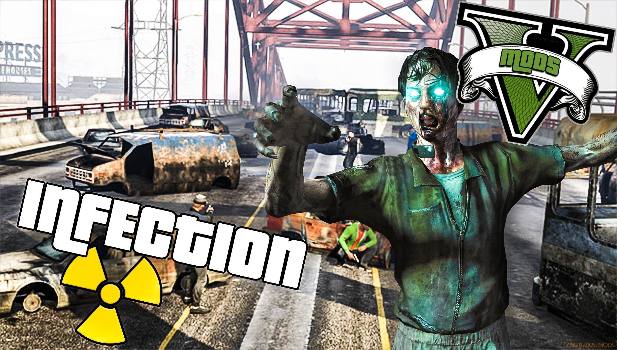 Infection Mod v2.0 by FIFASam for GTA 5 Infection Mod v2.0 by FIFASam for GTA 5