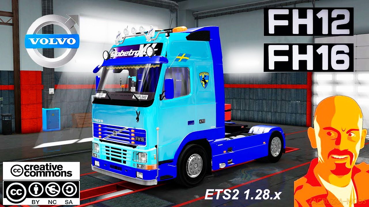 Volvo FH MK1 (FH12 & FH16) v1.0 (1.28.x) for ETS 2