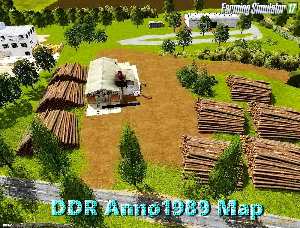 DDR Anno1989 Map v2.0 for FS 17