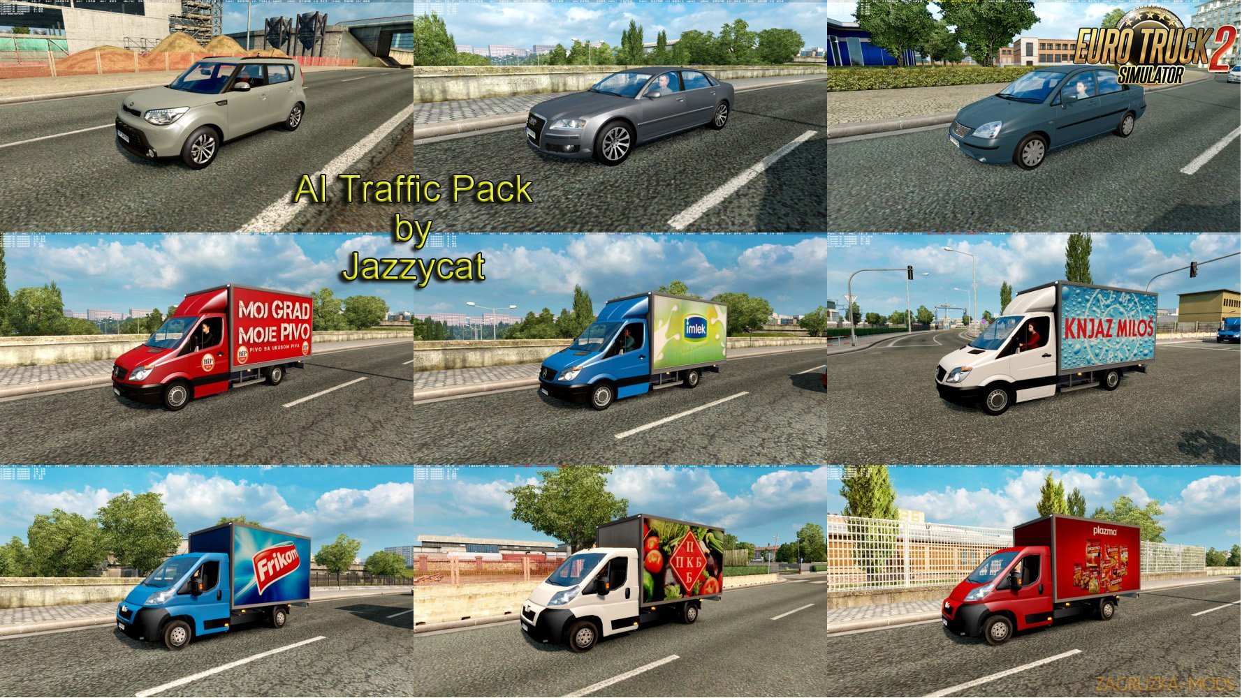 AI Traffic Pack v5.8 by Jazzycat