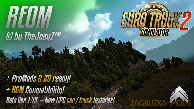 Realistic Environment Overhaul Mod v1.45 [1.28.x]