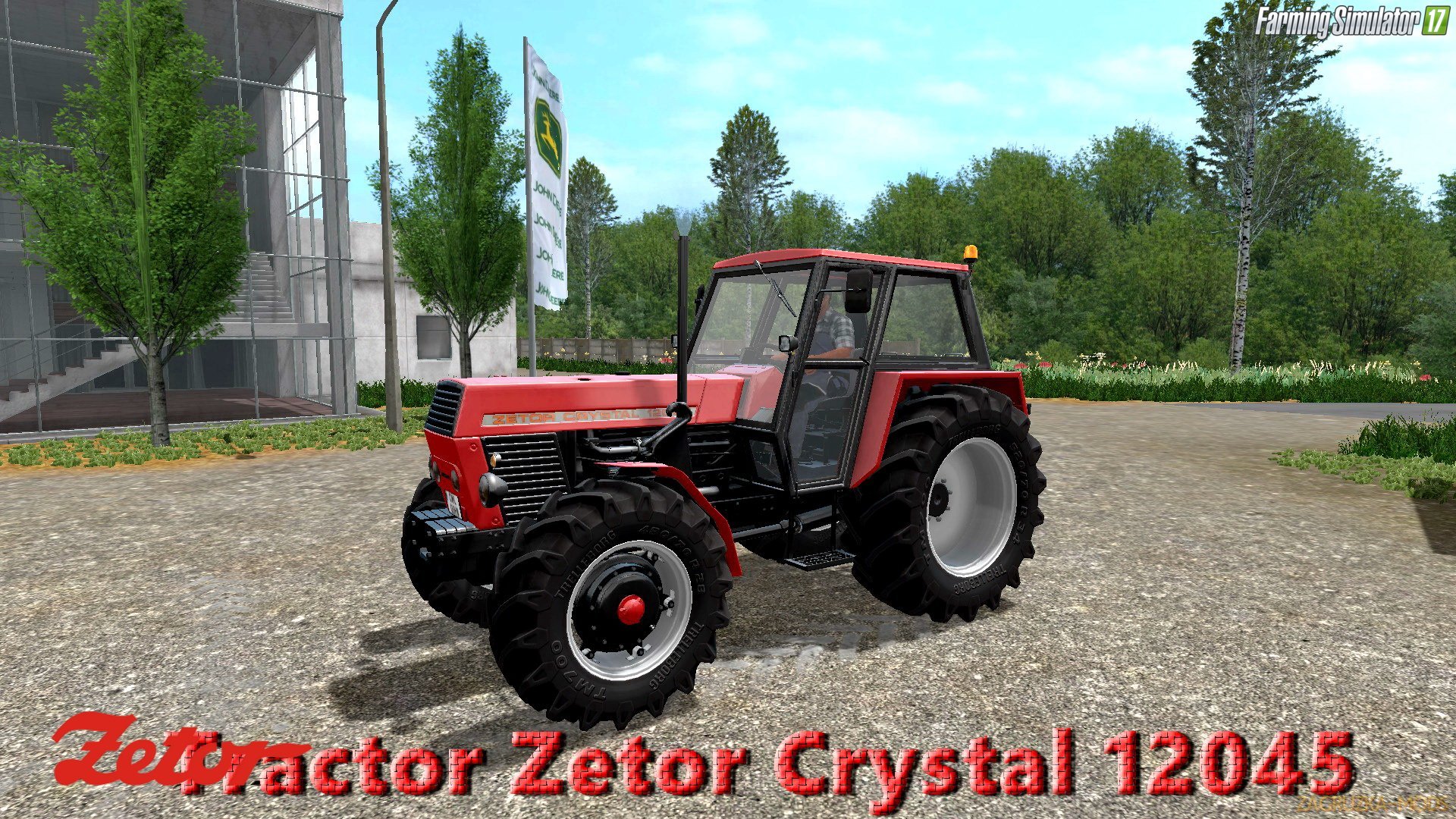 Tractor Zetor Crystal 12045 v1.1 for FS 17
