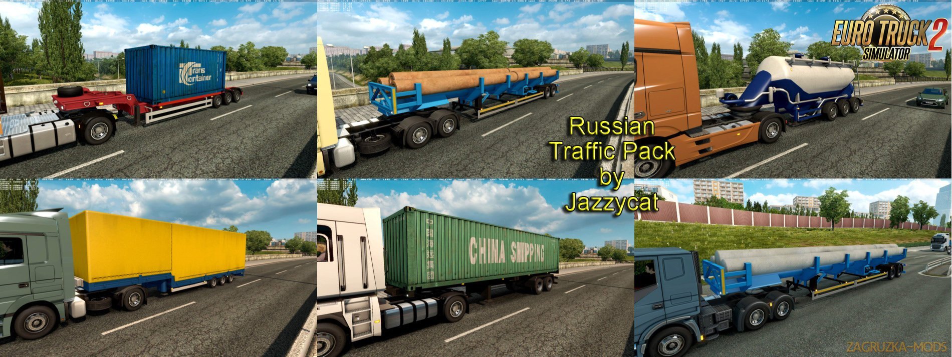 Russian Traffic Pack v2.3 by Jazzycat