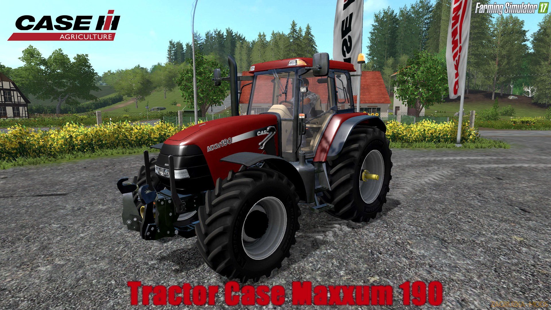 Tractor Case IH Maxxum 190 v2.0 for FS 17