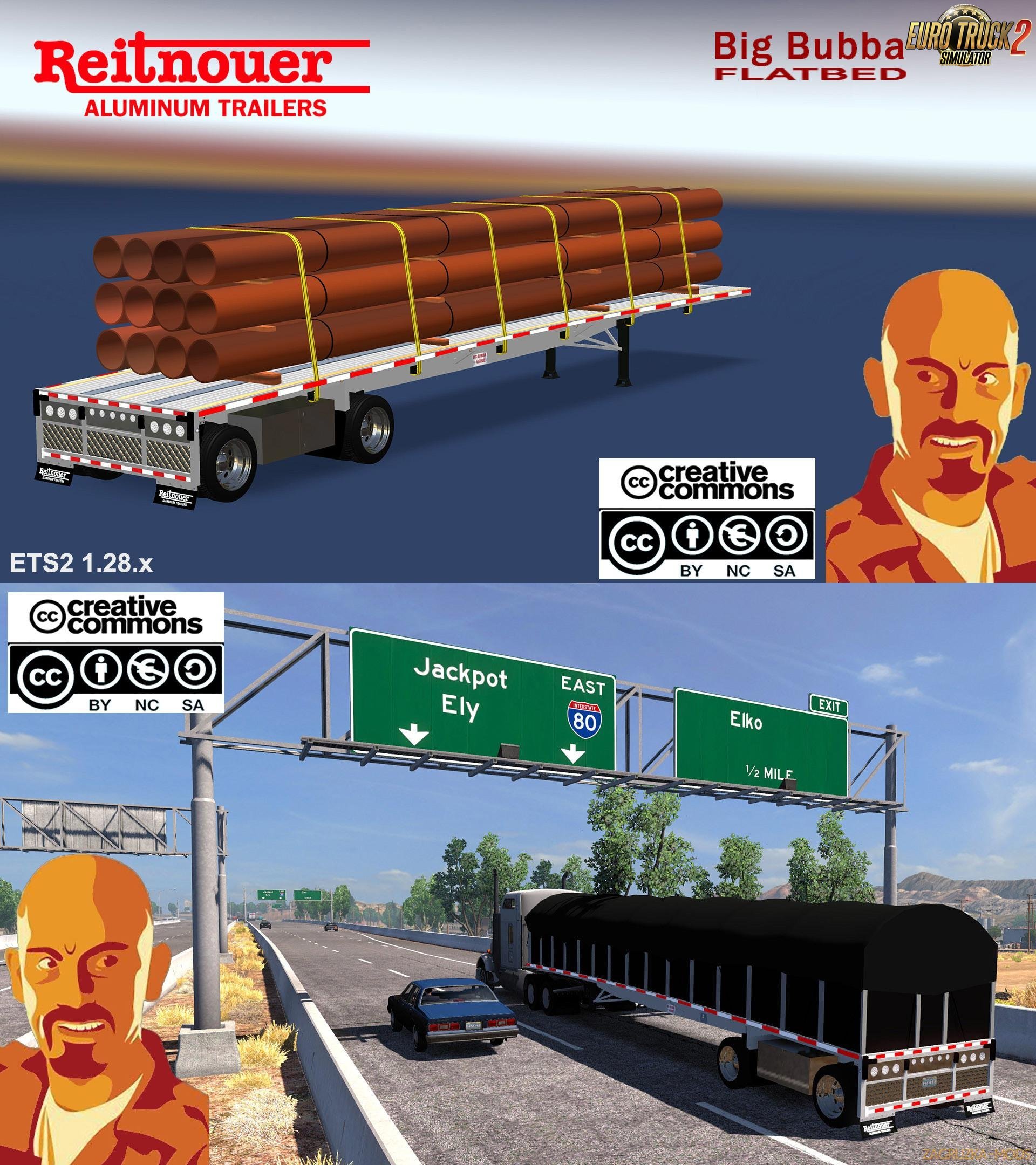 Reitnouer Big Bubba Flatbed Trailer [1.28.x]