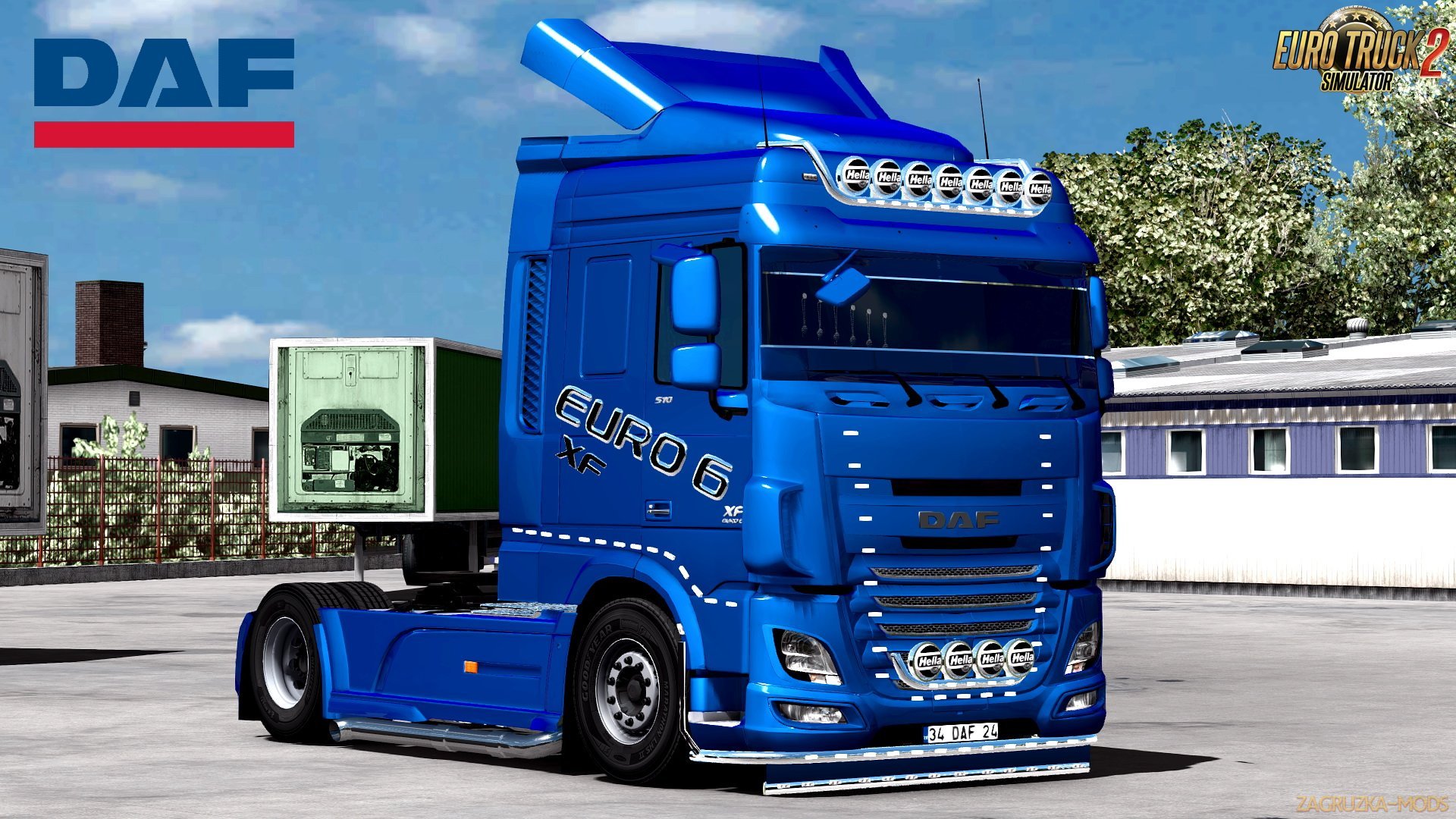 DAF XF Euro 6 Edit by BurakTuna24 v1.0 (1.28.x) for ETS 2