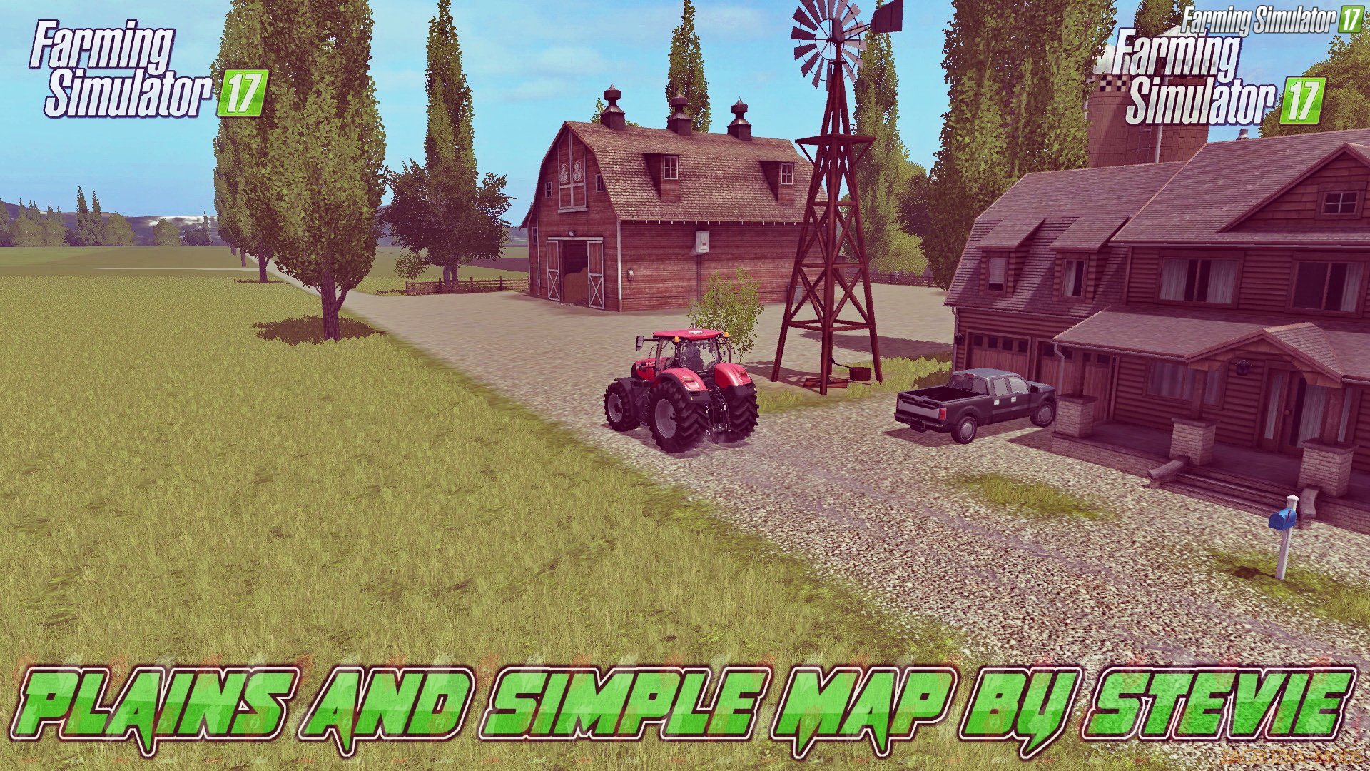 Plains and Simple Map v1.0 by Stevie (Fix 2) for FS 17