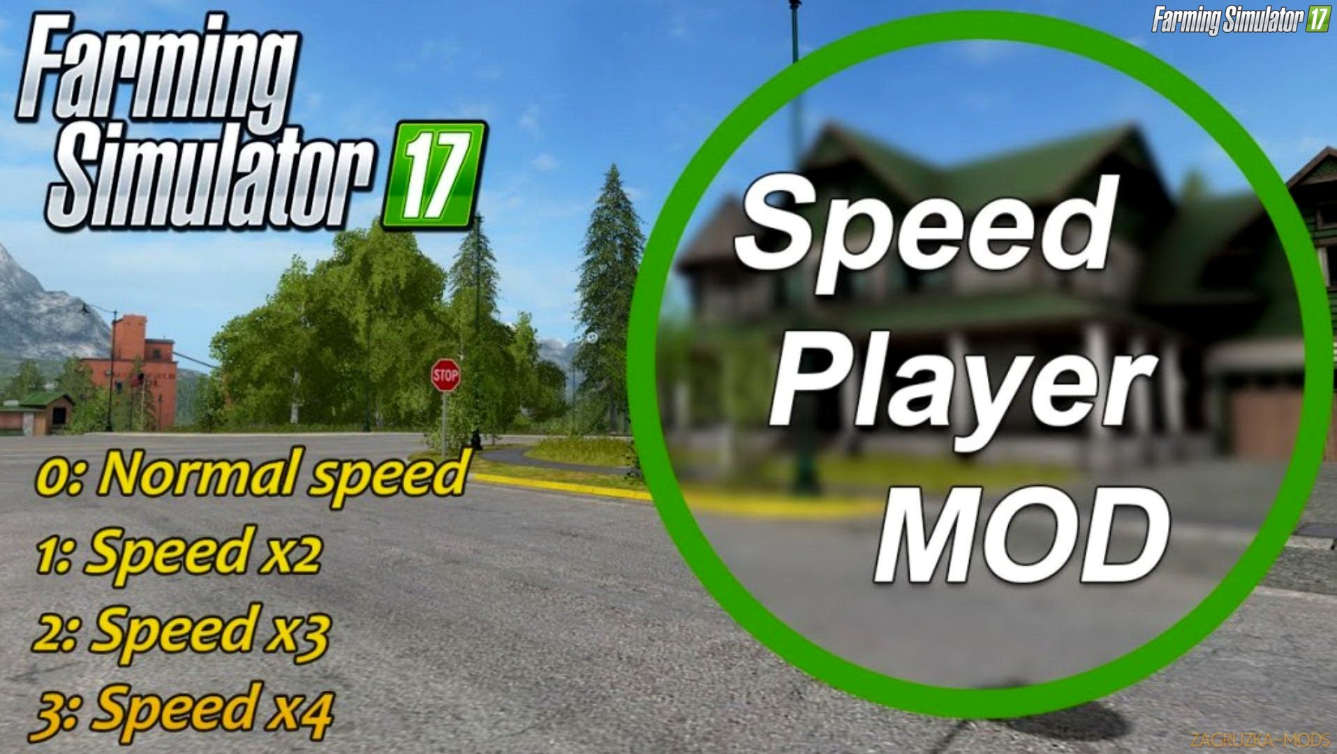 ZZZ Player Speed v1.0 for FS 17