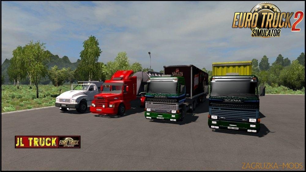 Brazilian Trucks Pack to Ai Traffic v.7.7 [1.28.x]