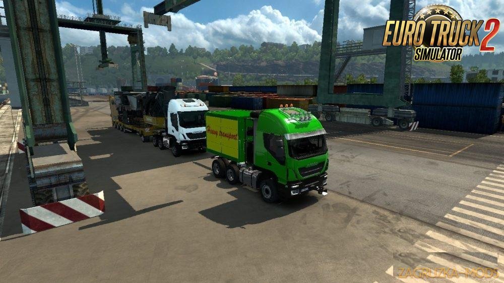 Heavy Haul Convoy Trailer Mod for Ets2