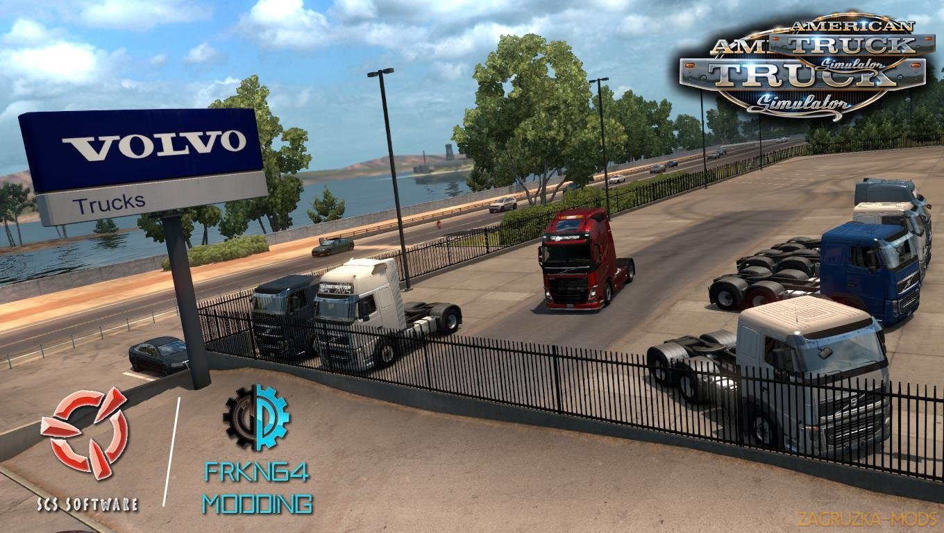 Volvo FH16 Trucks v3.1 by Frkn64 for Ats
